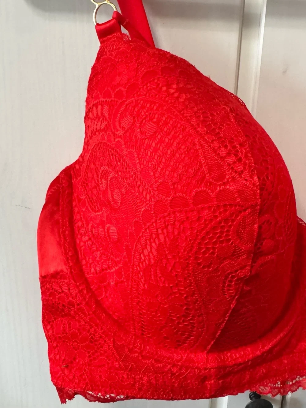 Aerie Real Power Paisley Lace Strappy Balconette Bra 40DD - Picture 4 of 8